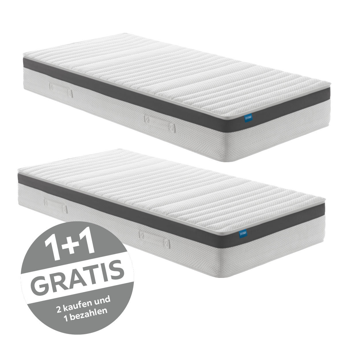 Taschenfederkernmatratze Cashmira 90x200, Extra Fest