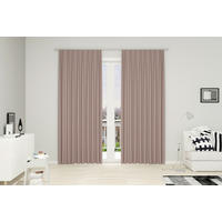 VERDUNKELUNGSVORHANG Verdunkelung  - Zinkfarben, Basics, Textil (140/260cm)