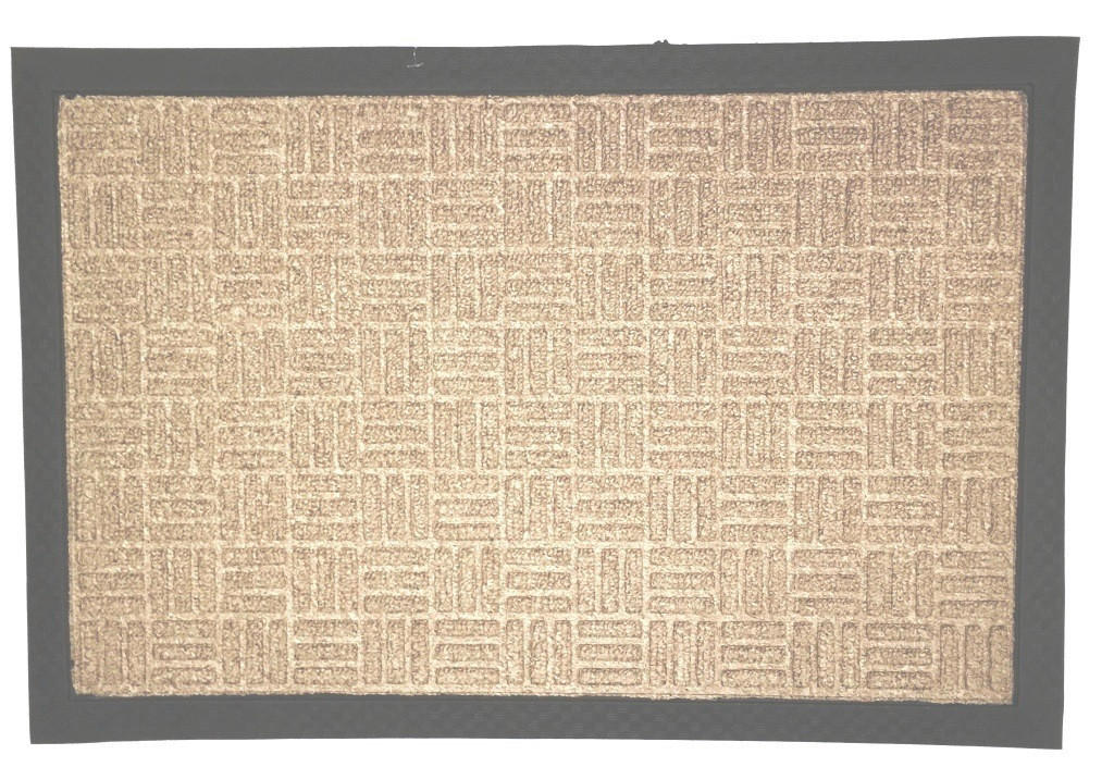DVEŘNÍ ROHOŽKA, 40/60 cm - béžová, Basics, textil (40/60cm)