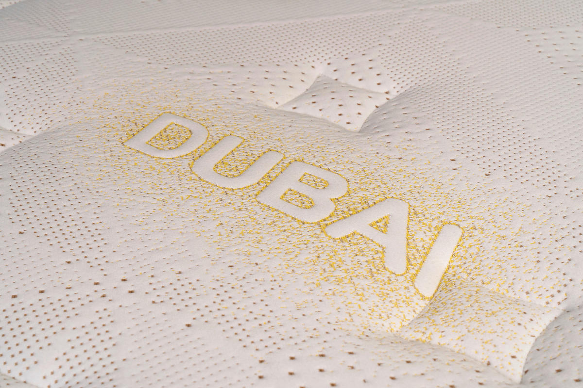 TÁSKARUGÓS MATRAC 120/200 cm  - fehér, Modern, textil (120/200cm) - Novel