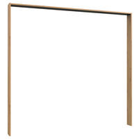 PASSEPARTOUTRAHMEN 183/200/12 cm   - Eichefarben/Eiche Artisan, Konventionell, Holzwerkstoff (183/200/12cm) - MID.YOU