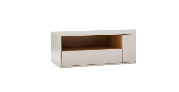 LOWBOARD  in 120/30/40 cm  - Eichefarben/Weiß, Design, Holzwerkstoff (120/30/40cm) - Xora