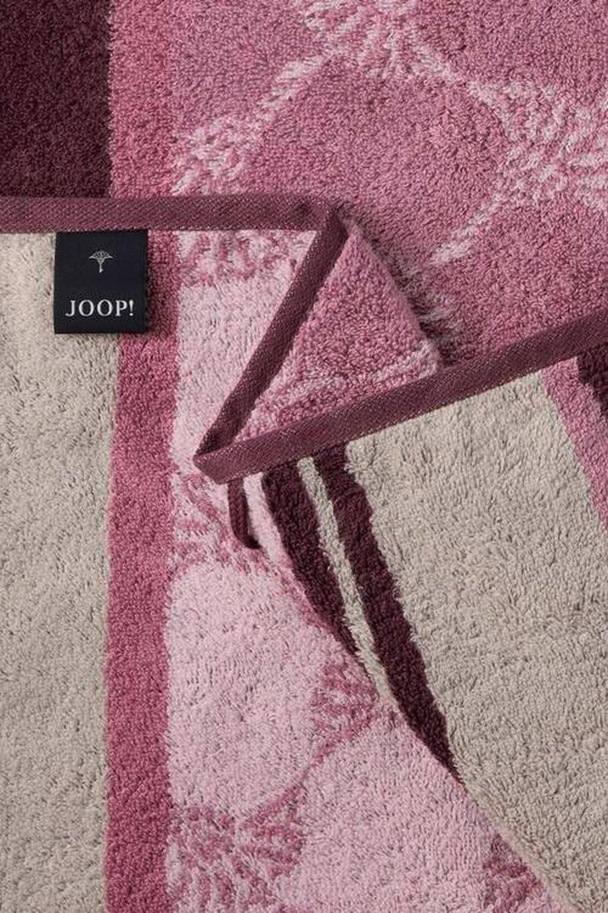 HANDTUCH 50/100 cm LINES STRIPES Rosa  - Rosa, Basics, Textil (50/100cm) - Joop!