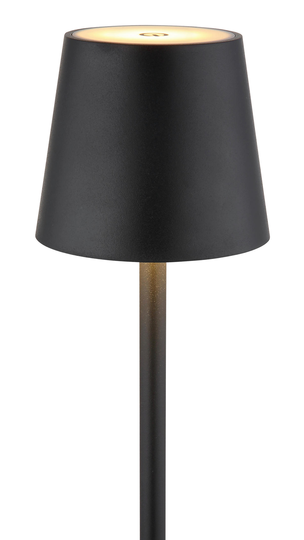 PORTABEL GOLVLAMPA  16/120 cm   - opal/svart, Basics, metall/textil (16/120cm) - Globo