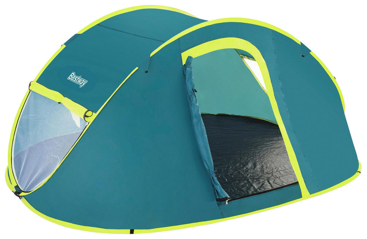 ZELT - Dunkelgrün, KONVENTIONELL, Glas/Kunststoff (210/240/100cm) - Bestway