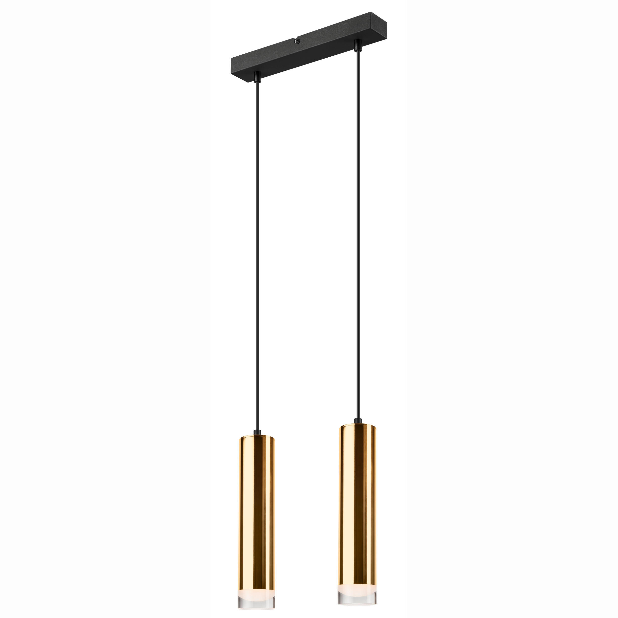 HÄNGELEUCHTE 32/6/99 cm  - Goldfarben, Design, Metall (32/6/99cm)