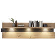 WANDPANEEL Graphitfarben, Eiche Artisan  197/58/26 cm  - Graphitfarben/Eiche Artisan, Trend, Holzwerkstoff (197/58/26cm) - Carryhome