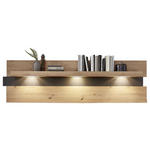 WANDPANEEL Graphitfarben, Eiche Artisan  197/58/26 cm  - Graphitfarben/Eiche Artisan, Trend, Holzwerkstoff (197/58/26cm) - Carryhome
