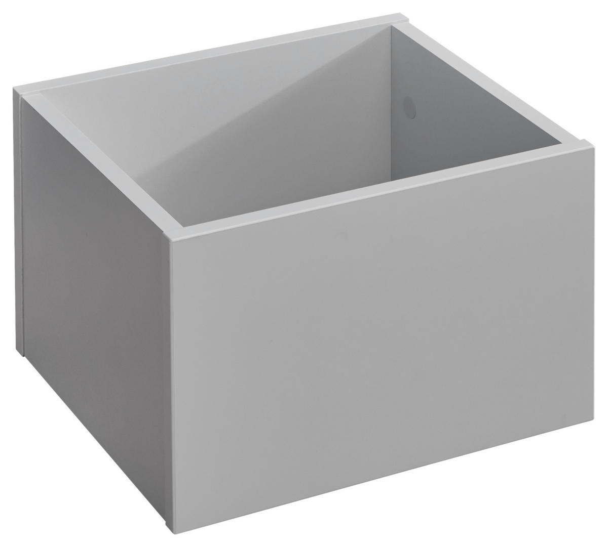 HIGHBOARD Hellgrau  78/93/35,8 cm  - Anthrazit/Hellgrau, Design, Holzwerkstoff/Kunststoff (78/93/35,8cm) - Stylife
