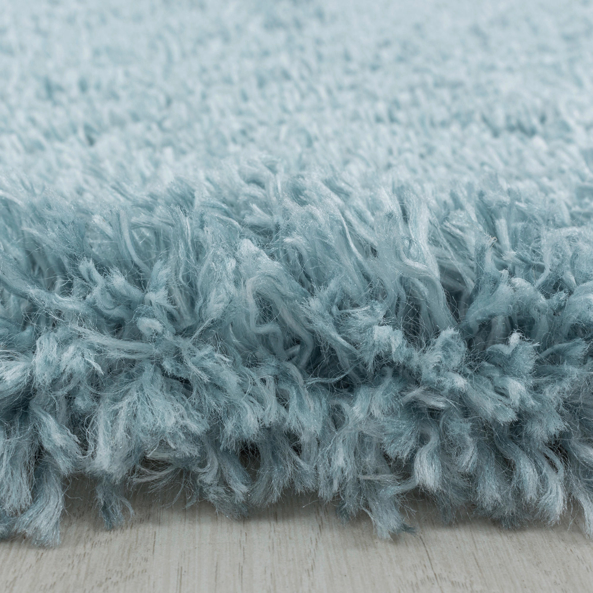 HOCHFLORTEPPICH 80 cm Fluffy 3500 Blau Blau - Blau, Basics, Textil (80cm)