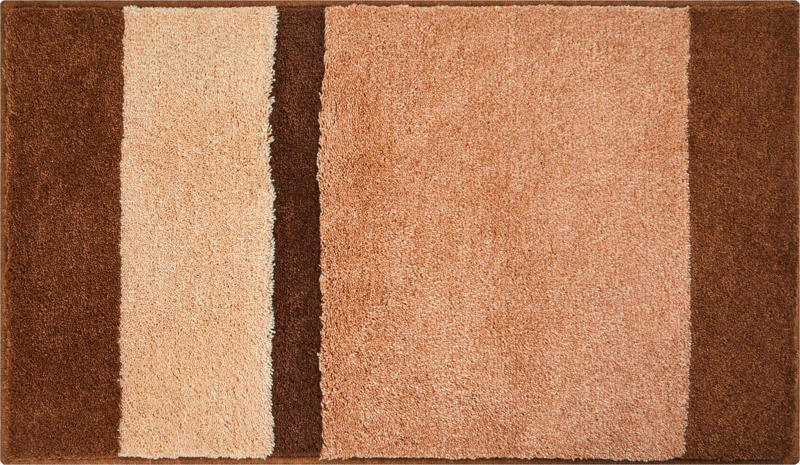 BADTEPPICH Beige 60/100 cm - Beige, Basics, Kunststoff/Textil (60/100cm) - Grund