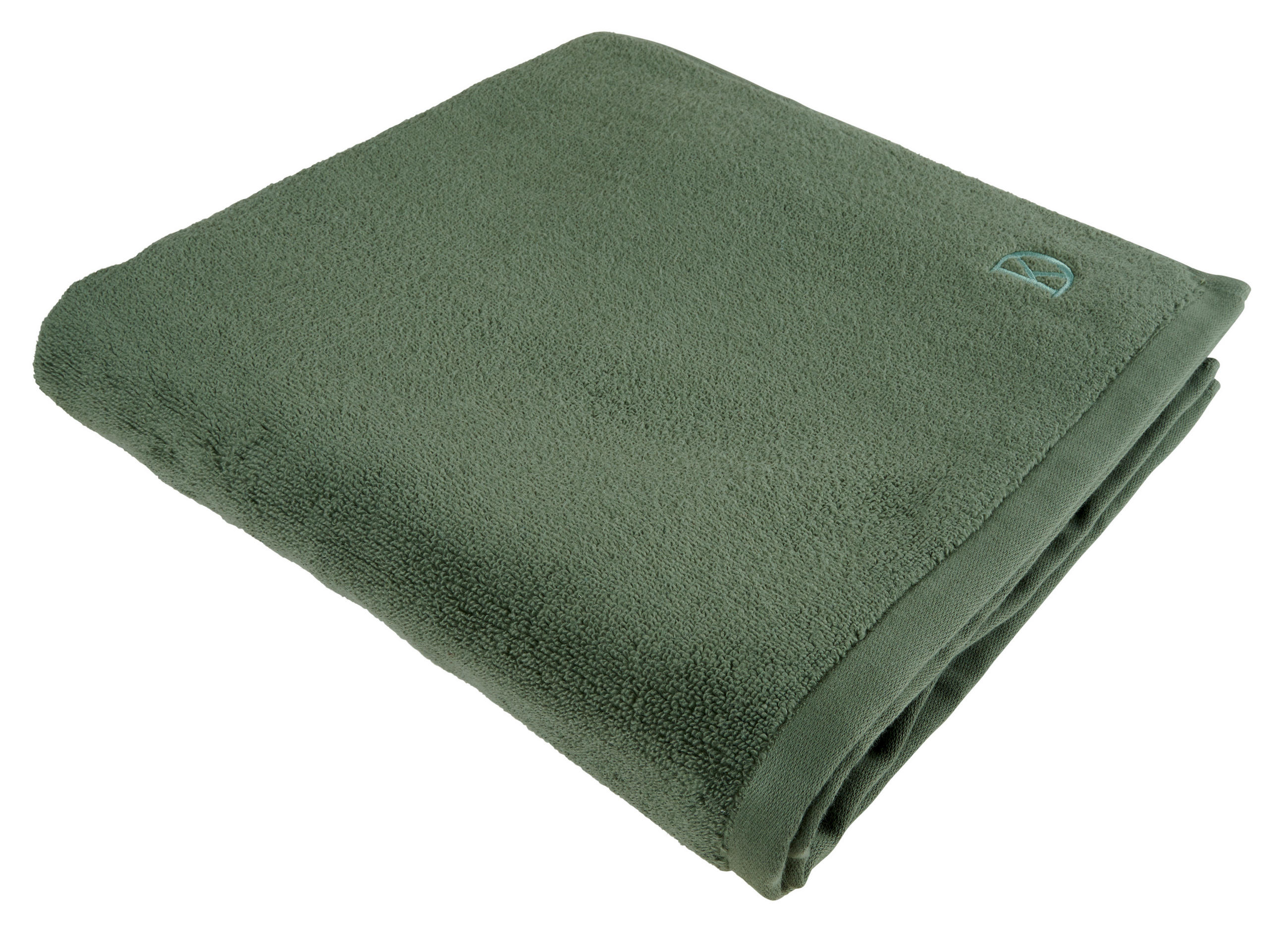 BADETUCH Miro Dunkelgrün 100/150 cm  - Dunkelgrün, Basics, Textil (100/150cm) - Dieter Knoll