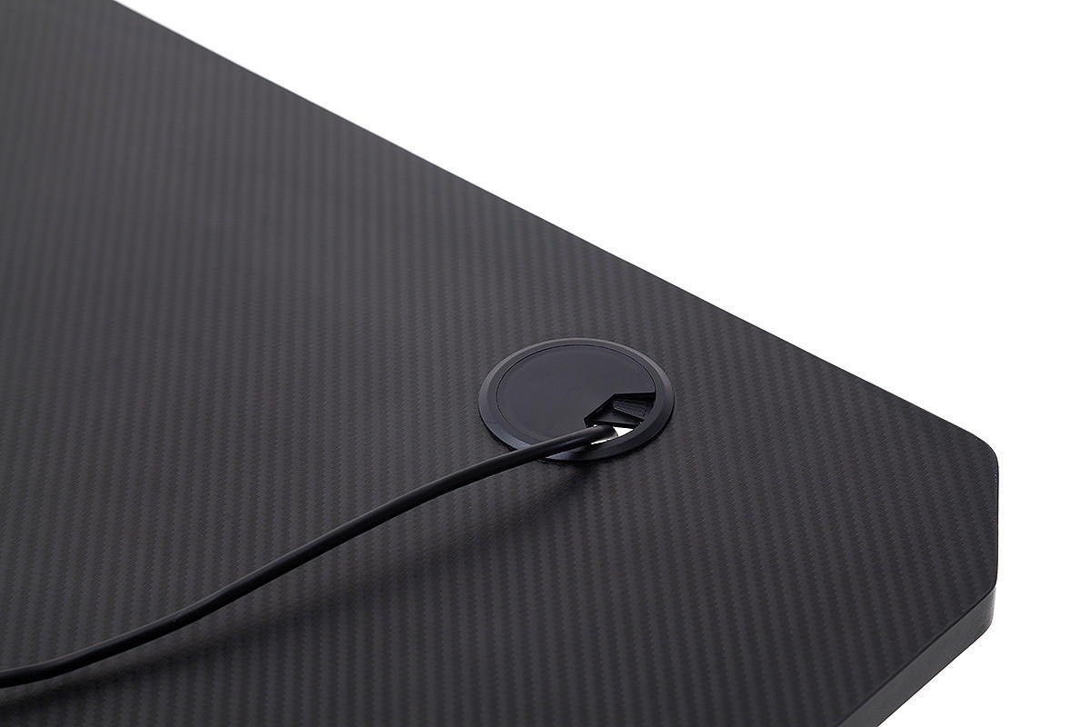 GEJMERSKI STO  crna   - crna, Dizajnerski, metal/pločasti materijal (110/75/60cm) - Dxracer