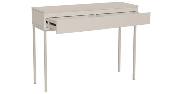 KONSOLENTISCH Kaschmir  - Kaschmir, Design, Holzwerkstoff/Metall (100/35/77cm) - Hom`in