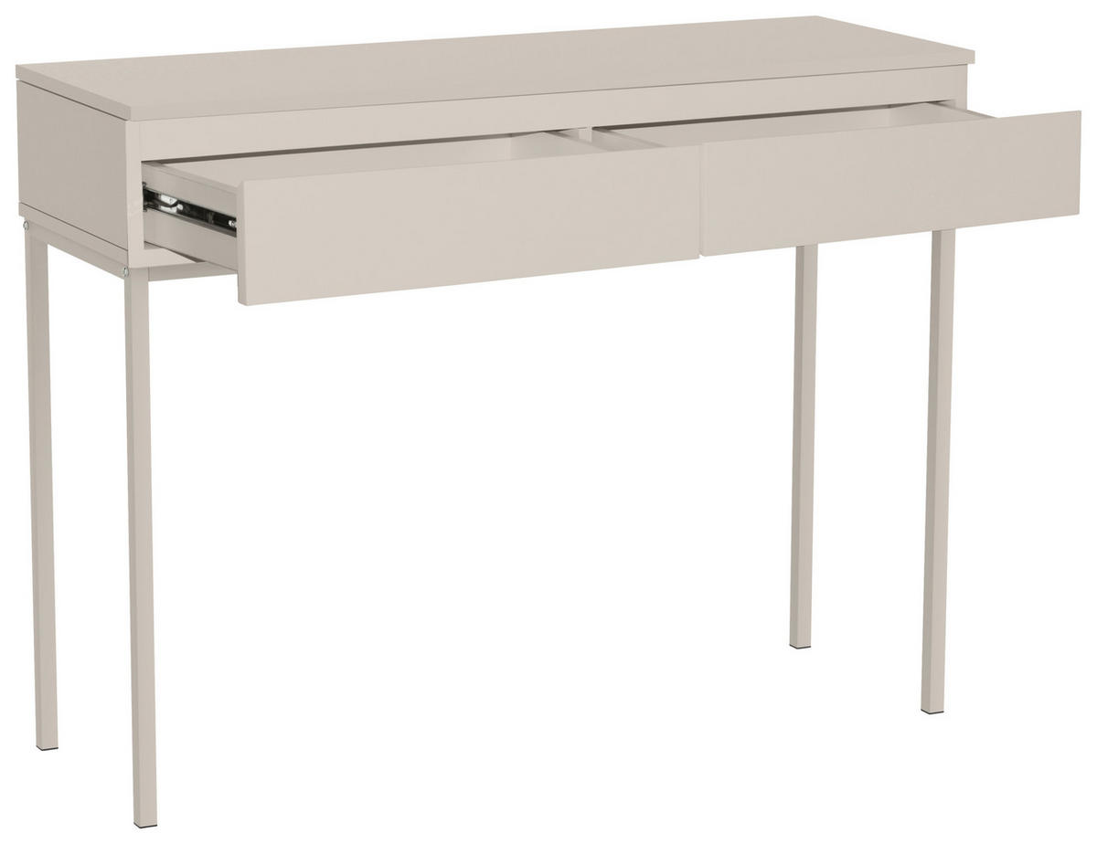 KONSOLBORD i metall, trämaterial 100/35/77 cm    - kashmir, Design, metall/trämaterial (100/35/77cm) - home24