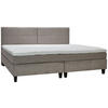 BOXSPRINGBETT 240/200 cm  in Beige  - Wengefarben/Beige, Trend, Holz/Textil (240/200cm) - Esposa