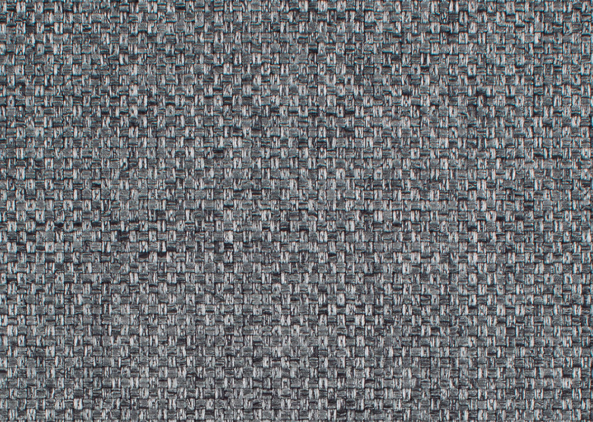 ECKSOFA in Flachgewebe Grau  - Schwarz/Grau, Design, Textil/Metall (256-363/212-253cm) - Dieter Knoll