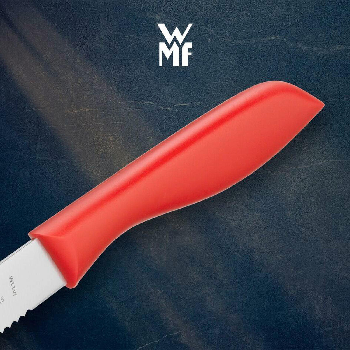 MESSERSET Bunt 6-teilig  - Blau/Rot, Basics, Metall - WMF