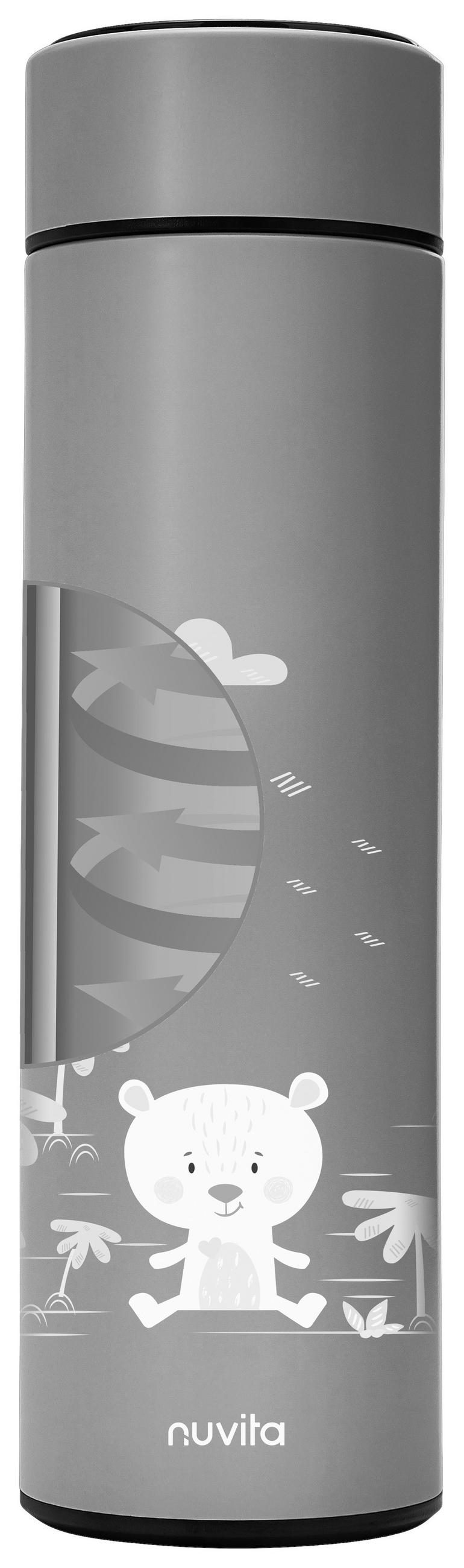 ISOLIERFLASCHE Nuvita 0,5 l  - Basics, Metall (7/23/7cm)