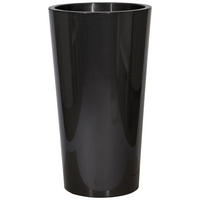 PFLANZENTOPF   - Anthrazit, Basics, Kunststoff (33/61cm)