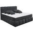 BOXSPRINGBETT 140/200 cm in Anthrazit - Anthrazit/Schwarz, Design, Kunststoff/Textil (140/200cm) - Carryhome BOXSPRINGBETT 140/200 cm in Anthrazit - Anthrazit/Schwarz, Design, Kunststoff/Textil (140/200cm) - Carryhome