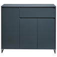 KOMMODE , 118/103/38 cm, 1 Schublade(n)  - Anthrazit, KONVENTIONELL, Holzwerkstoff (118/103/38cm) - Carryhome