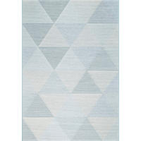 FLACHWEBETEPPICH 80/150 cm Amalfi Blau, Hellblau  - Blau/Hellblau, Trend, Textil (80/150cm)