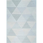 FLACHWEBETEPPICH 80/150 cm Amalfi  - Blau/Hellblau, Trend, Textil (80/150cm) - Novel