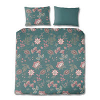 BETTWÄSCHE Satin 200/200 cm  - Grün, Design, Textil (200/200cm) - Florella