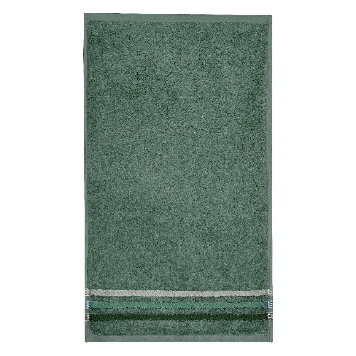 GÄSTETUCHSET Dunkelgrün 5-teilig 30/50 cm  - Dunkelgrün, Basics, Textil (30/50cm)
