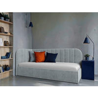 POLSTERBETT 90/200 cm,  in gepolstertes Kopfteil, Lattenrost, Bettkasten,  - Schwarz/Minttürkis, MODERN, Holz/Holzwerkstoff (90/200cm) - MID.YOU