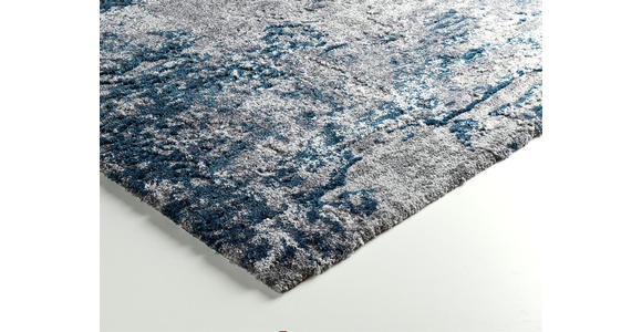 VINTAGE-TEPPICH 200/250 cm Timeline Quantum Grau, Petrol - Petrol/Grau, Design, Textil (200/250cm) - Novel