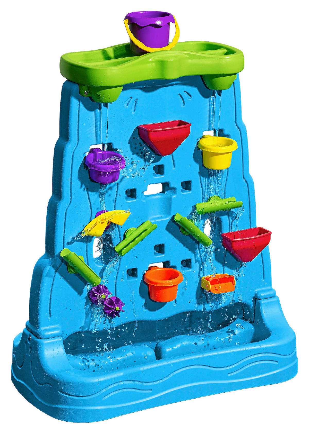 WASSERSPIELWAND DISCOVERY WALL Blau  - Blau, KONVENTIONELL, Kunststoff (71,12/84,45/41,27cm) - Ambia Garden