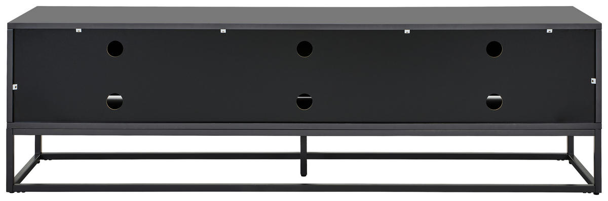 SIDEBOARD Libreville 180/52/40 cm  - Grau, Design, Holzwerkstoff/Metall (180/52/40cm) - MID.YOU