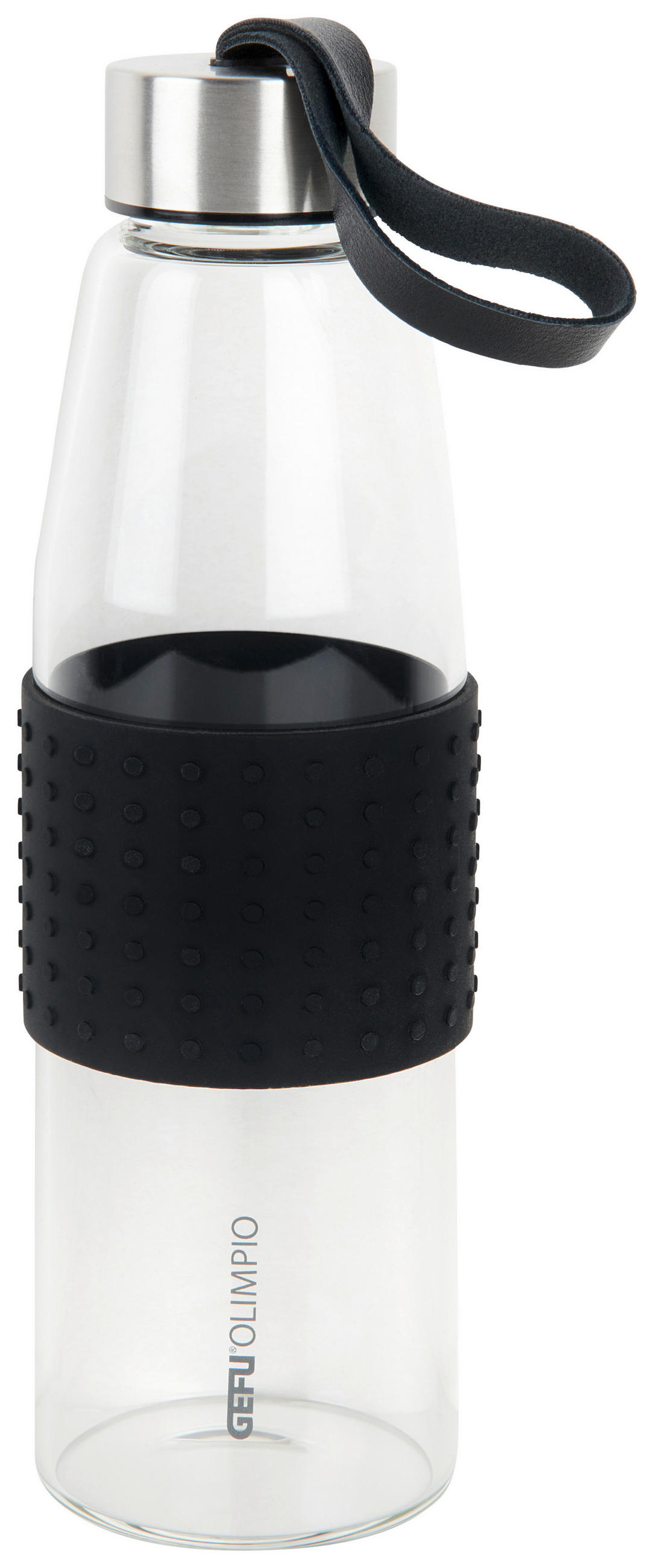 TRINKFLASCHE  - Edelstahlfarben, Basics, Kunststoff/Metall (6,8/22,5cm) - Gefu