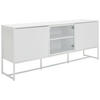 SIDEBOARD 180/75/41 cm Weiss  - Weiss, Modern, Holzwerkstoff/Metall (180/75/41cm) - Novel