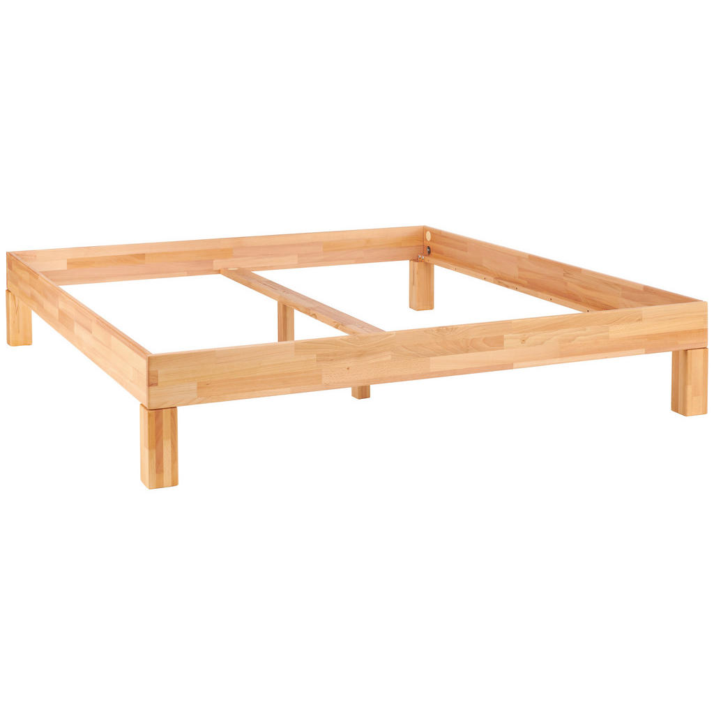 Thumbnail - Mid.you Futonbett, Kernbuche, Holz, Kernbuche, massiv, 180x220 cm, für Rollrost geeignet, Lattenrost geeignet, Schlafzim...