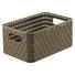 KORB - Braun, Basics, Kunststoff (28/18,5/12,6cm) - Rotho KORB - Braun, Basics, Kunststoff (28/18,5/12,6cm) - Rotho