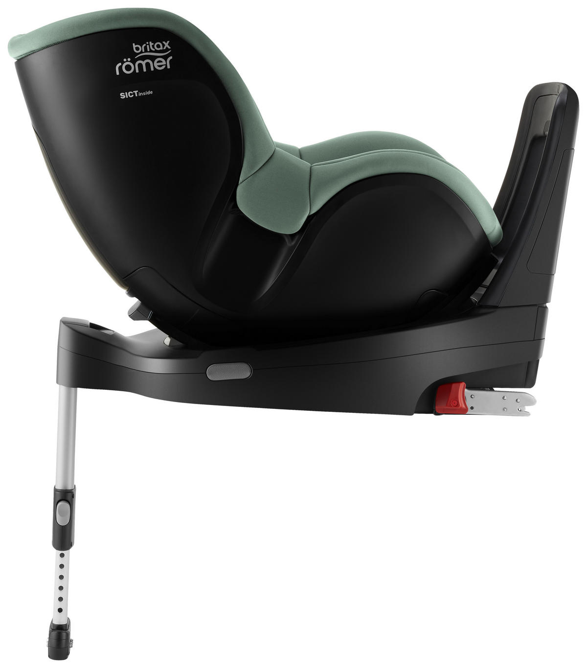 REBOARDER-KINDERSITZ DUALIFIX 5Z inkl. Vario Base 5Z  - Basics, Textil - Britax Römer