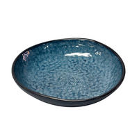 SUPPENTELLER SØREN BLUE 20,1/20,1 cm  - Blau, Trend, Keramik (20,1/20,1cm) - Novel