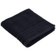 HANDTUCH 50/100 cm MATEO Schwarz  - Schwarz, Basics, Textil (50/100cm) - Esposa