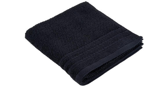 HANDTUCH 50/100 cm MATEO Schwarz  - Schwarz, Basics, Textil (50/100cm) - Esposa