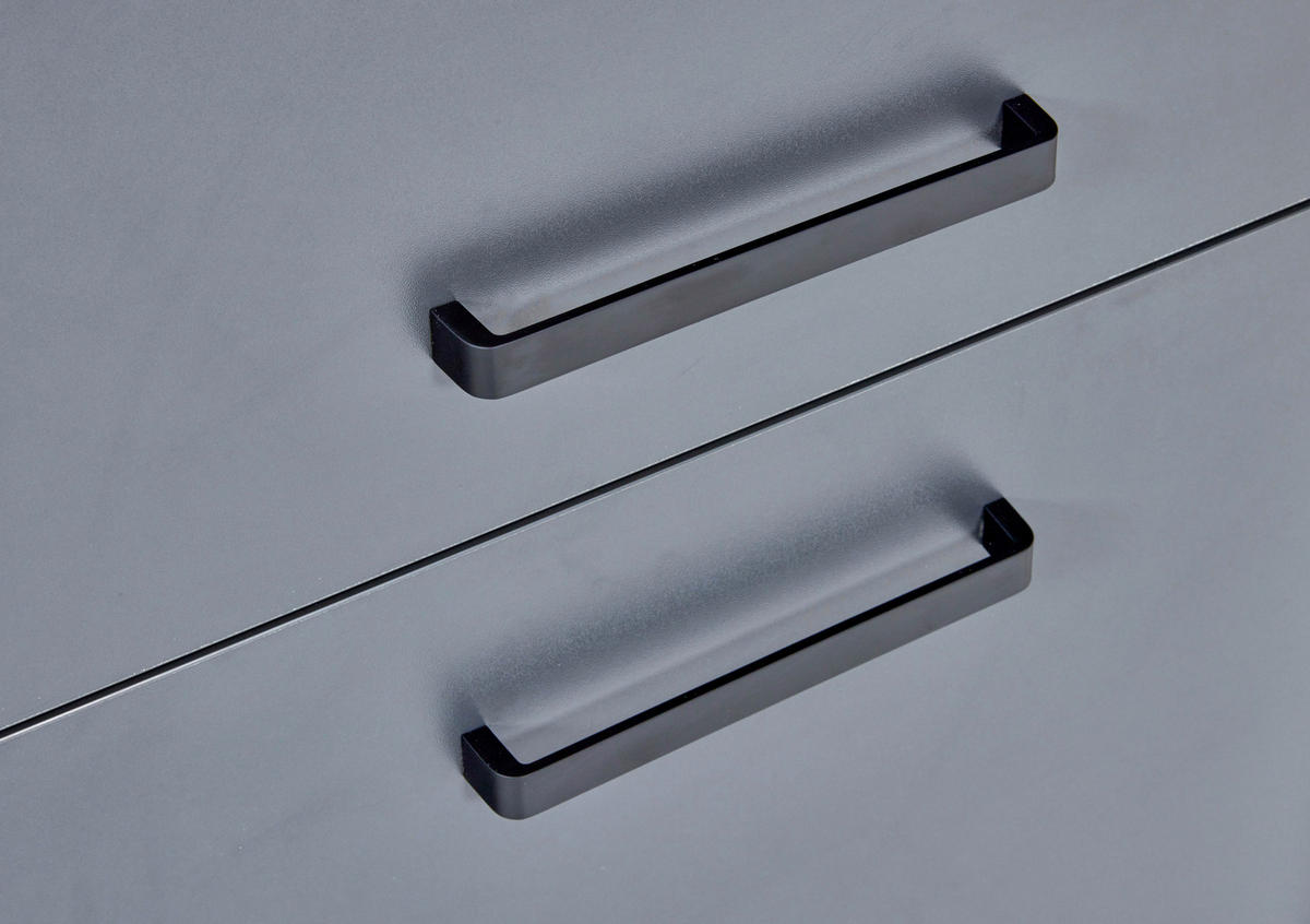 ELEMENT ZA UGRADBENE UREĐAJE    - hrast Artisan/antracit, Moderno, drvni materijal/metal (70/167/60cm) - home24