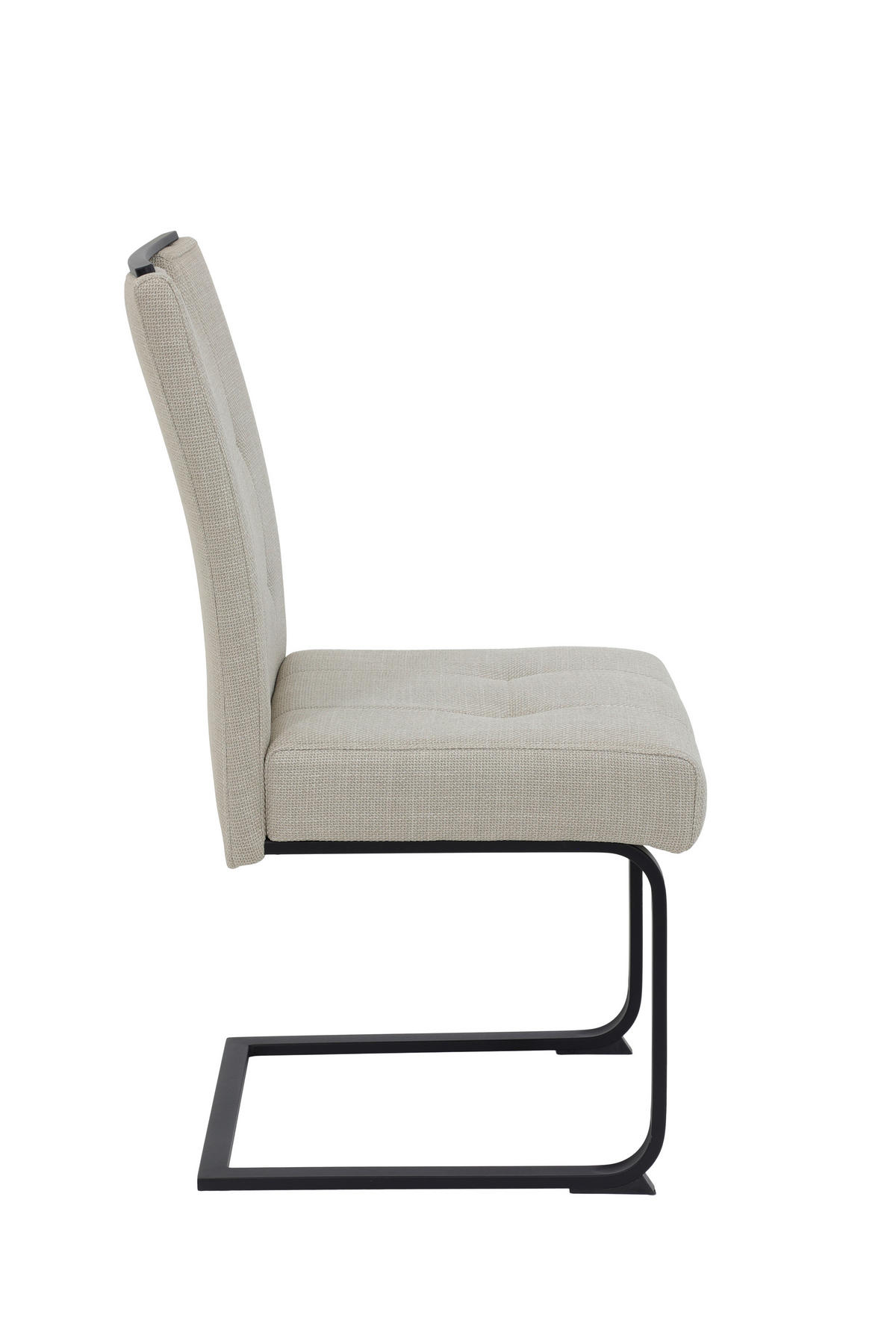 TISCHGRUPPE   - Eichefarben/Beige, MODERN, Textil/Metall (140 - 180/76/90cm) - MID.YOU