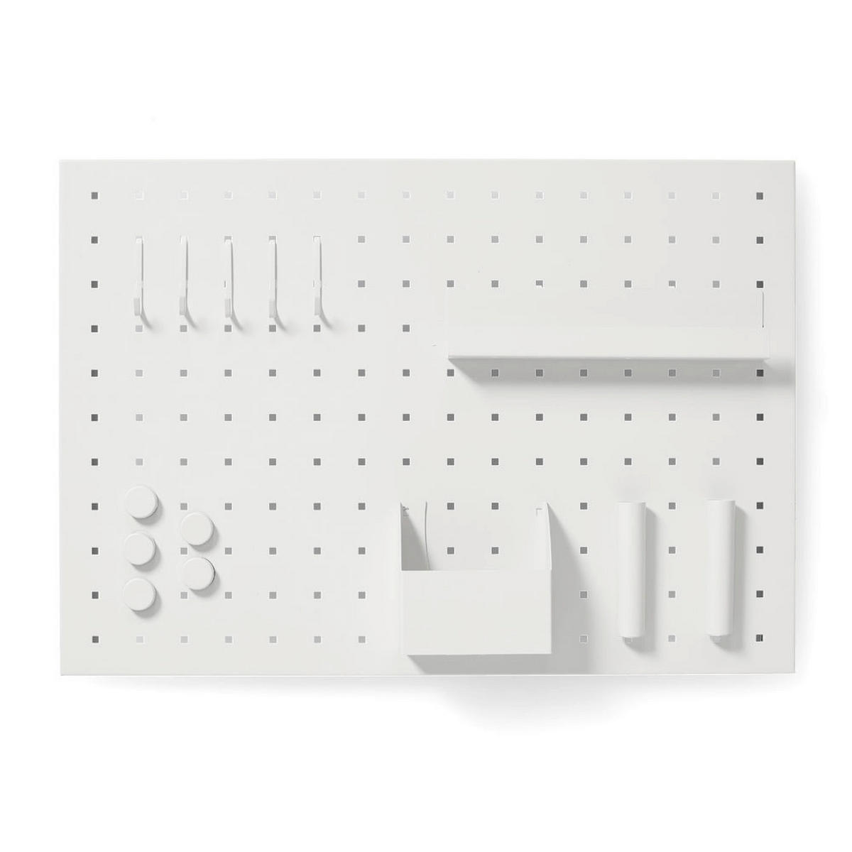 MEMOBOARD - Weiß, Basics, Metall (50/35/1cm) - Zeller Present