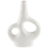 VASE  - Weiß, Basics, Keramik (7/20cm) - Boltze Home