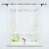 RAFFROLLO  transparent  100/140 cm   - Weiß, Basics, Textil (100/140cm) - Joyswahl