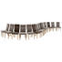 STUHL Lederlook Buche massiv Buchefarben, Grau - Buchefarben/Grau, Natur, Holz/Textil (45/98/62cm) - Celina Home