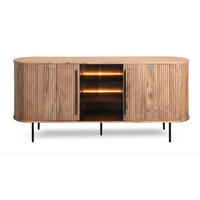 KOMMODE  in 175/80/40 cm  - Grau, KONVENTIONELL, Holz/Metall (175/80/40cm) - Livetastic