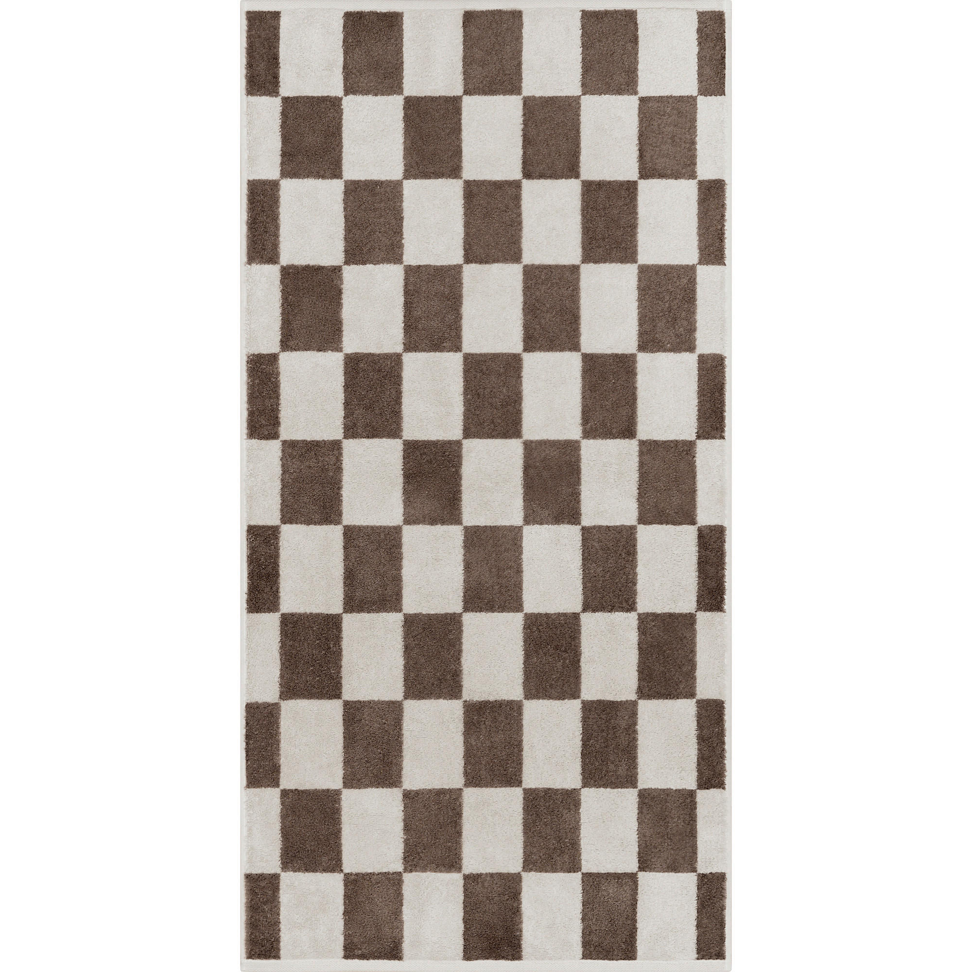 DUSCHTUCH Weekend 70/140 cm  - Platinfarben/Braun, Basics, Textil (70/140cm) - Cawoe